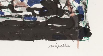 null RIOPELLE, Jean-Paul (1923-2002)

"Vétheuil" 1970

Lithograph

Signed on the...