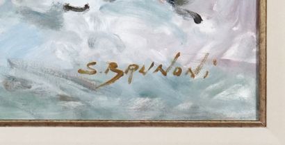 null BRUNONI, Serge (1939-2020)

"Inspire-toi !"

Oil on canvas

Signed on the lower...