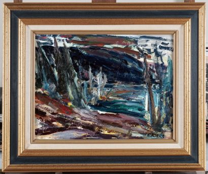 null RICHARD, René Jean (1895-1982)

Untitled - River, Charelvoix

Oil on masonite

Signed...