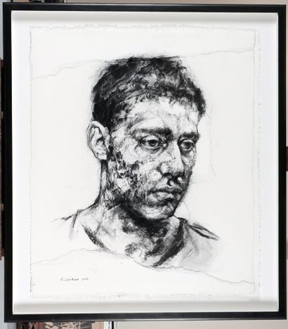 null LAMBERT, Alison (1957-)

"Alexei"

Charcoal and pastel on paper

Signed and...