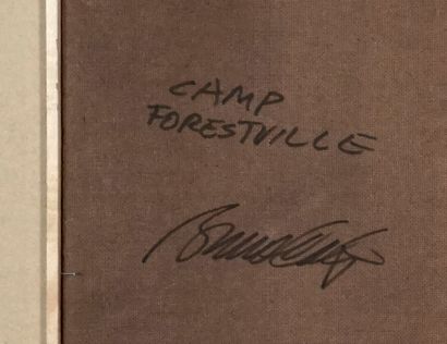 null CÔTÉ, Bruno (1940-2010)

"Camp Forestville"

Huile sur isorel

Signée en bas...