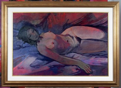 null LECOR, Paul (dit Tex) (1933-2017)

"La sieste"

Huile sur toile

Signée en bas...