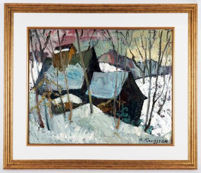 null ROUSSEAU, Albert (1908-1982)

Untitled

Oil on canvas 

Signed on the lower...