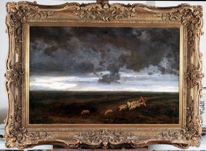  SPANISH SCHOOL 19TH C. 
Pastoral 
Oil on canvas 
 
Provenance: 
Private collection,...