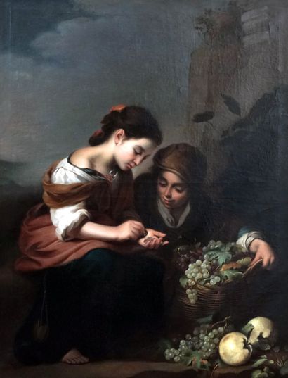 null ÉCOLE CANADIENNE XIXe

D'Après Bartolomé Esteban MURILLO (1618-1682)

Le petit...