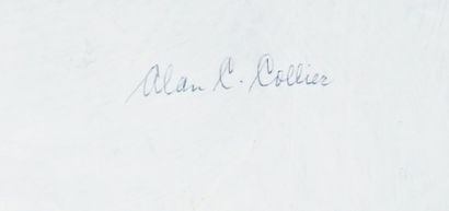  COLLIER, Alan Caswell (1911-1990) 
"Grand Bank, Newfoundland" 
Huile sur panneau...
