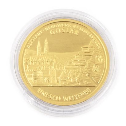 null Une monnaie de 100 Euros allemand série UNESCO sites historiques : Goslar, 2008,...