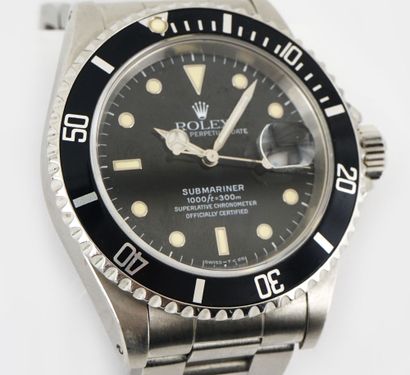 null ROLEX SUBMARINER

Montre Oyster Perpetual Submariner Rolex modèle 16610, 40...