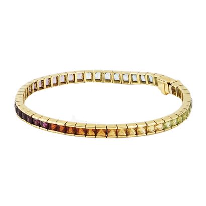 null OR 18K TOURMALINE / 18K GOLD TOURMALINE

Bracelet tennis en or 18K de H.STERN,...