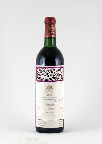 null Château Mouton Rothschild 1988 - 1 bouteille
