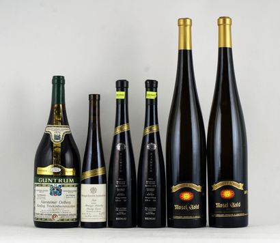 null Sélection de Vins d'Allemagne - 5 bouteilles (375ml et 1,5L)