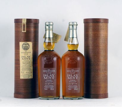 null The Seventeen Year Old Islay Mist Premium Scotch Whisky - 2 bouteilles
