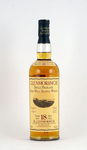 null Glenmorangie The Glenmorangie 18 Year Old Single Highland Rare Malt Scotch Whisky...