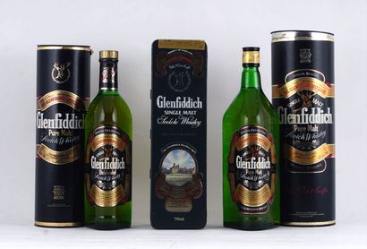 null Sélection de Whisky par Glenfiddich - 3 bouteilles