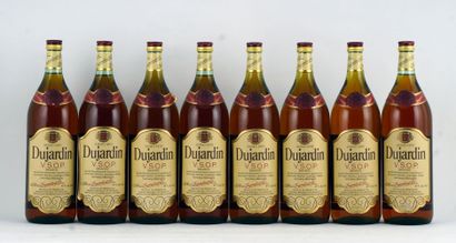 null Dujardin VSOP Brandy - 8 bouteilles de 1140ml