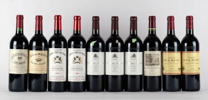 null Sélection de Vins de Bordeaux - 10 bouteilles