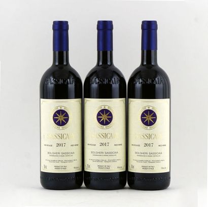 null Sassicaia 2017 - 3 bouteilles