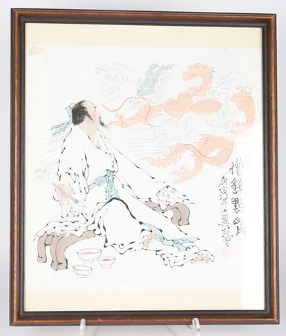 null CHINESE SCHOOL (active 20th century)

Finishing touch

Watercolor on paper,...