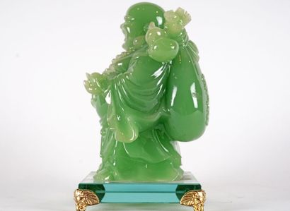 null BOUDDHA

Statuette chinoise en verre représentant Bouddha. 

15x23 cm - 6x9...