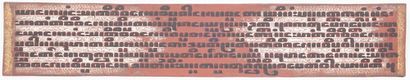null SUTRA

Livre à Sutra, textes birmaniques du XIXe siècle incluant 13 plaques...