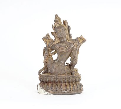 null BRONZE

Sujet en bronze, représentant une Tara verte, assise en délassement...