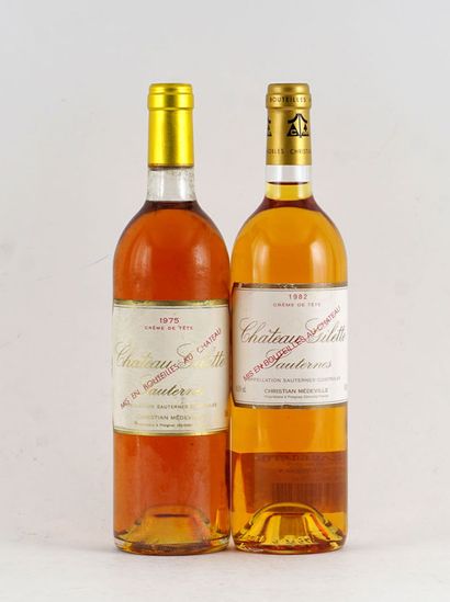 null Château Gilette Crème de Tête 1975

Sauternes Appellation Contrôlée

Niveau...