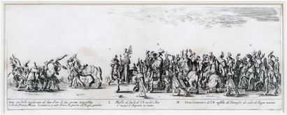 null DELLA BELLA, Stefano (1610-1664) 

Scènes de cavalerie

Ensemble de six gravures...