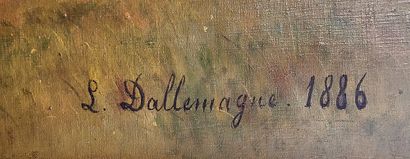 null DALLEMAGNE, Léon (1837-1907)

Paysage marécageux

Huile sur toile

Signée et...