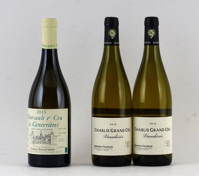 null Chablis Grand Cru Vaudésir 2013 (Buisson-Charles) Meursault 1er Cru Les Genevrières...