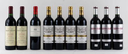 Sélection de Vins de Bordeaux - 10 boute...