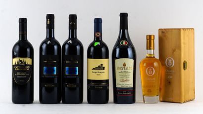 Sélection de Vins d'Italie - 6 bouteille...
