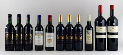 null Sélection de Vins de Bordeaux comprenant:



- Chateau Pontac-Lynch 1994 (x3)

-...