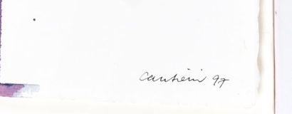 null CANTIENI, Graham (1938-)

Sans titre

Huile sur papier

Signée et datée en bas...