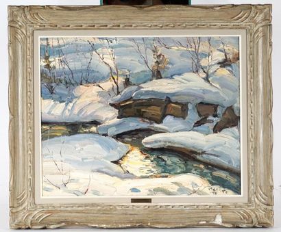 null IACURTO, Francesco (1908-2001)

Untitled - Winter scene

Oil on canvas

Signed...