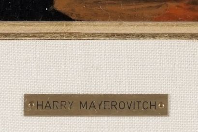 null MAYEROVITCH, Harry (1910-2004)

"The Pianist"

Huile sur isorel

Titrée au dos...