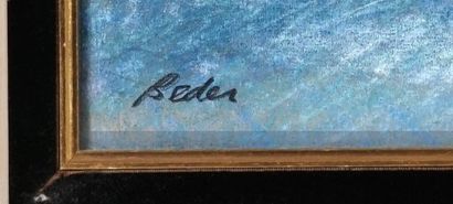 null BEDER, Jack (1910-1987)

"Winter Dusk"

Pastel

Signed on the lower left: Beder

Titled...