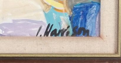 null HARRISON, Ingrid (1935-)

Scène de rue à Montréal

Huile sur toile

Signée en...