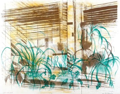 null CAISERMAN-ROTH, Ghitta (1923-2005)

"Window with Plants"

Lithographie

Signée...