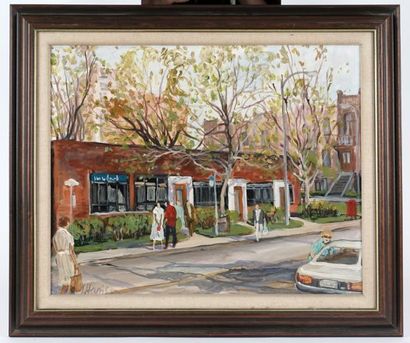 null HARRISON, Ingrid (1935-)

Montreal Street Scene

Oil on canvas

Signed on the...