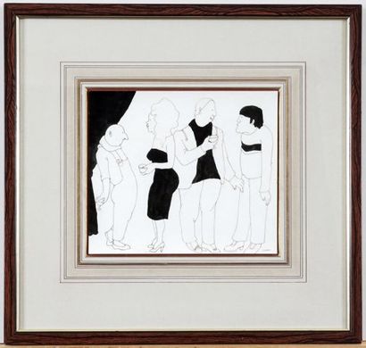 null SCOTT, Louise (1936-2007)

"Ward healers"

Signed and titled on the lower right:...