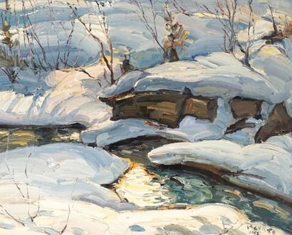 null IACURTO, Francesco (1908-2001)

Untitled - Winter scene

Oil on canvas

Signed...