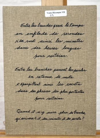 null BERGERON, André (1937-)

"Entre les branches"

Lithographie

Signée en bas à...