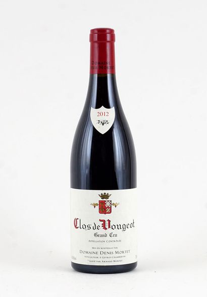 null Clos de Vougeot Grand Cru 2012, Denis Mortet - 1 bouteille