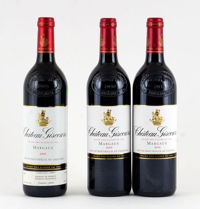 null Château Giscours 2005 2010 - 3 bouteilles