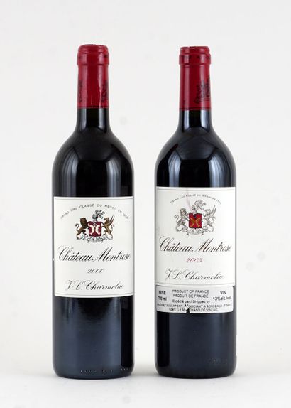 null Château Montrose 2000 2003 - 2 bouteilles