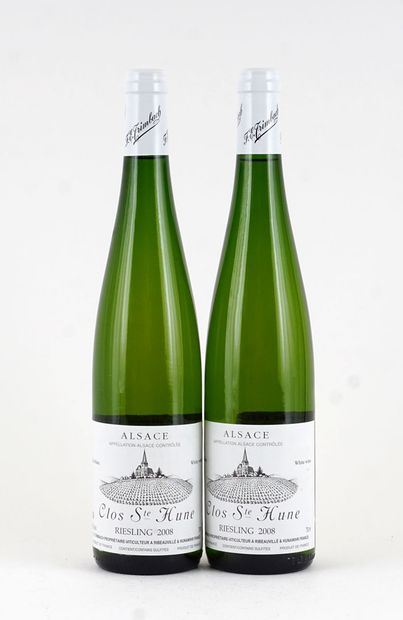 null Clos Ste-Hune Riesling 2008 - 2 bouteilles
