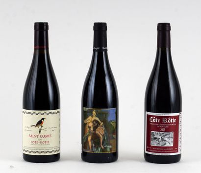 null Sélection de Vins de Côte-Rôtie - 3 bouteilles