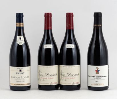 null Sélection de Vins de Bourgogne - 4 bouteilles