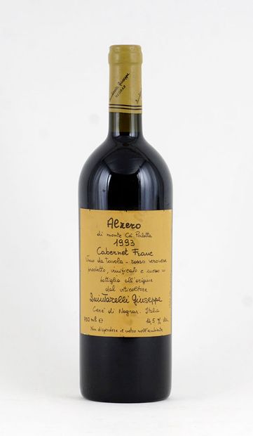 null Giuseppe Quintarelli Alzero Cabernet Franc 1993

Vino da Tavola - Rosso Veronese

Niveau...