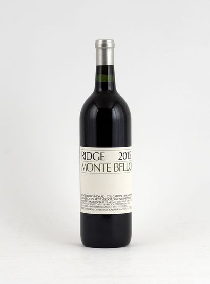 null Ridge Vineyards Monte Bello 2015 - 1 bouteille